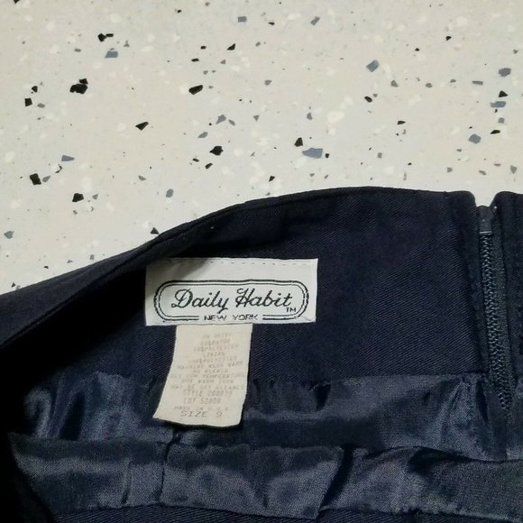 Daily Habit New York Vintage Skirt ~ Sz 9 - Picture 2 of 3